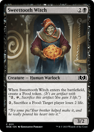 Sweettooth Witch [Wilds of Eldraine] 