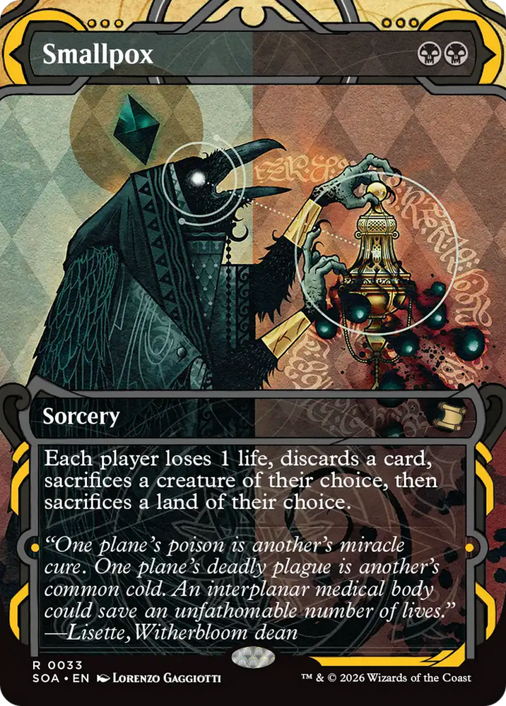 Smallpox [Secrets of Strixhaven: Mystical Archive]