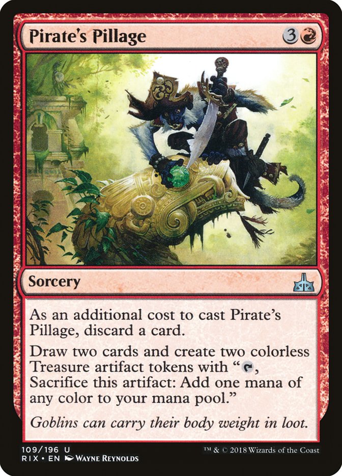 Pirate's Pillage [Rivals of Ixalan] 