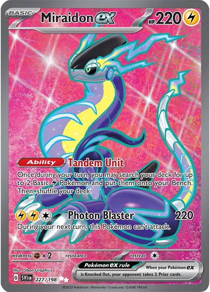 Miraidon ex (227/198) [Scarlet & Violet: Base Set] 