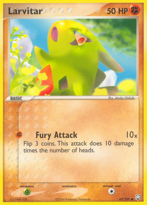 Larvitar (62/109) [EX: Team Rocket Returns] 