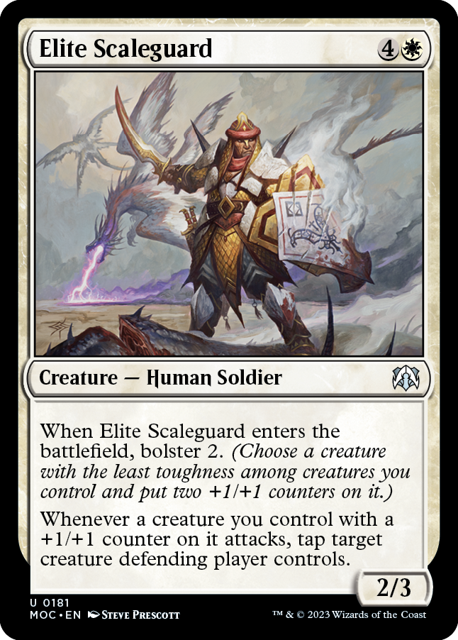 Elite Scaleguard [March of the Machine Commander] 