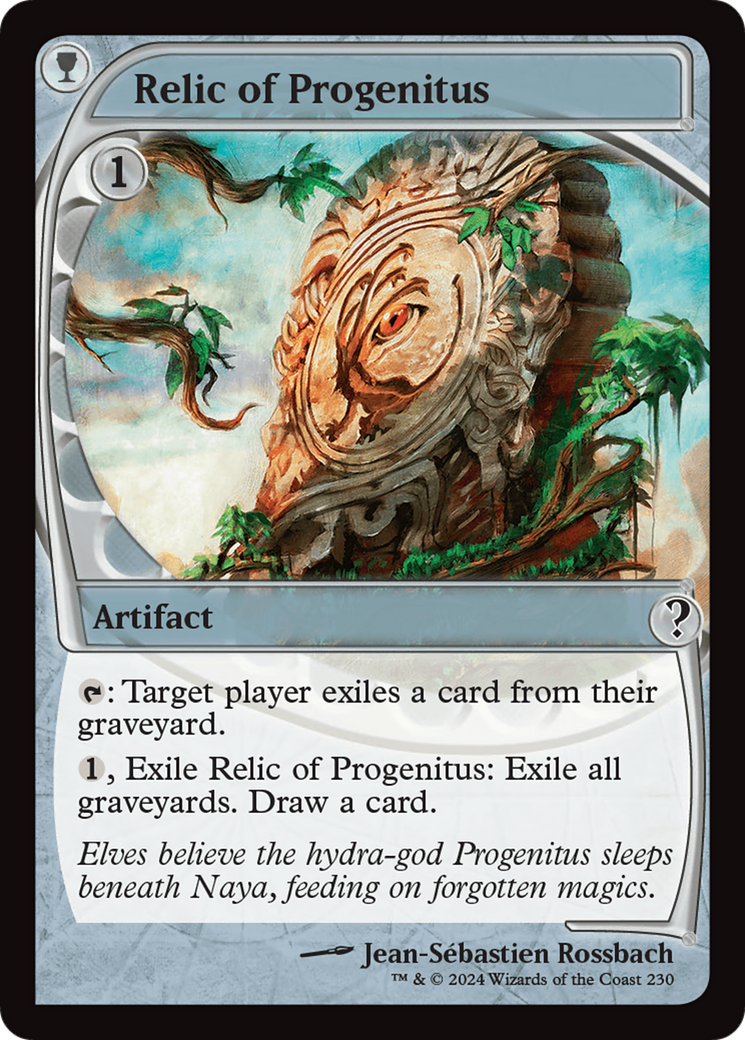 Relic of Progenitus (Future Sight) [Mystery Booster 2]