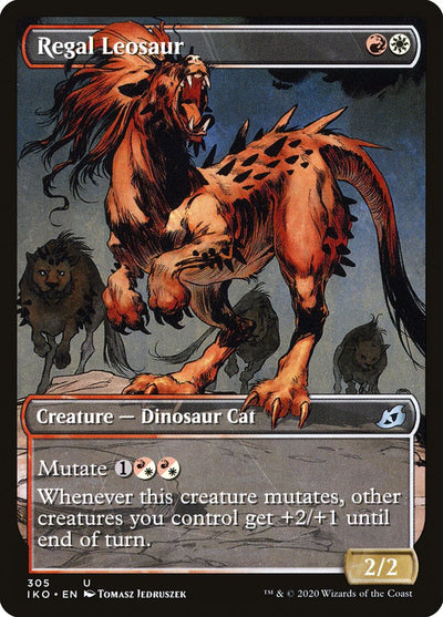 Regal Leosaur (Showcase) [Ikoria: Lair of Behemoths] 