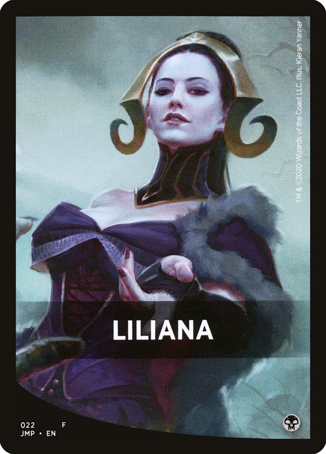 Liliana Theme Card [Jumpstart Front Cards] 