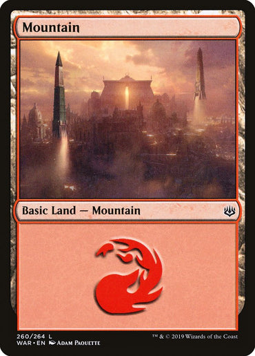 Mountain (260) [War of the Spark] 