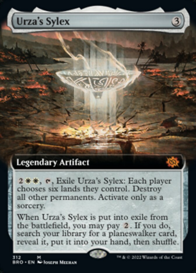 Urza's Sylex (Extended Art) [The Brothers' War] 