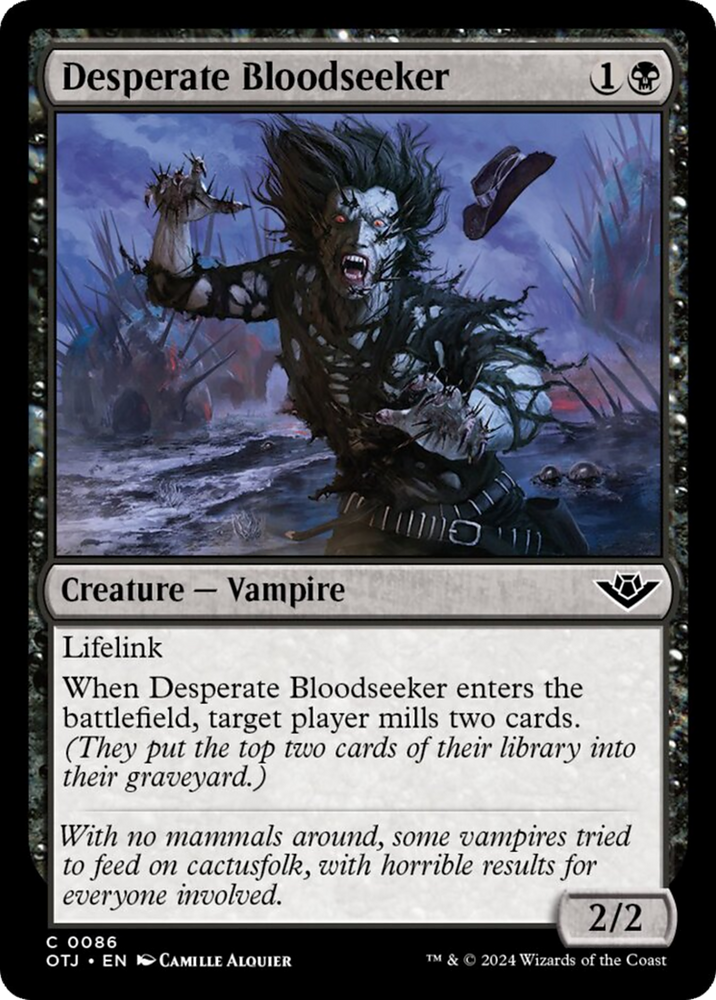 Desperate Bloodseeker [Outlaws of Thunder Junction] 