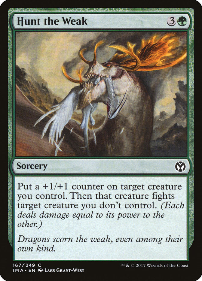 Hunt the Weak [Iconic Masters] 