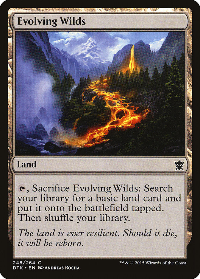Evolving Wilds [Dragons of Tarkir] 