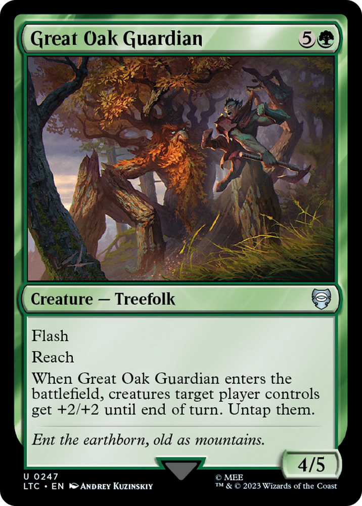 Great Oak Guardian [The Lord of the Rings: Tales of Middle-Earth Commander] 