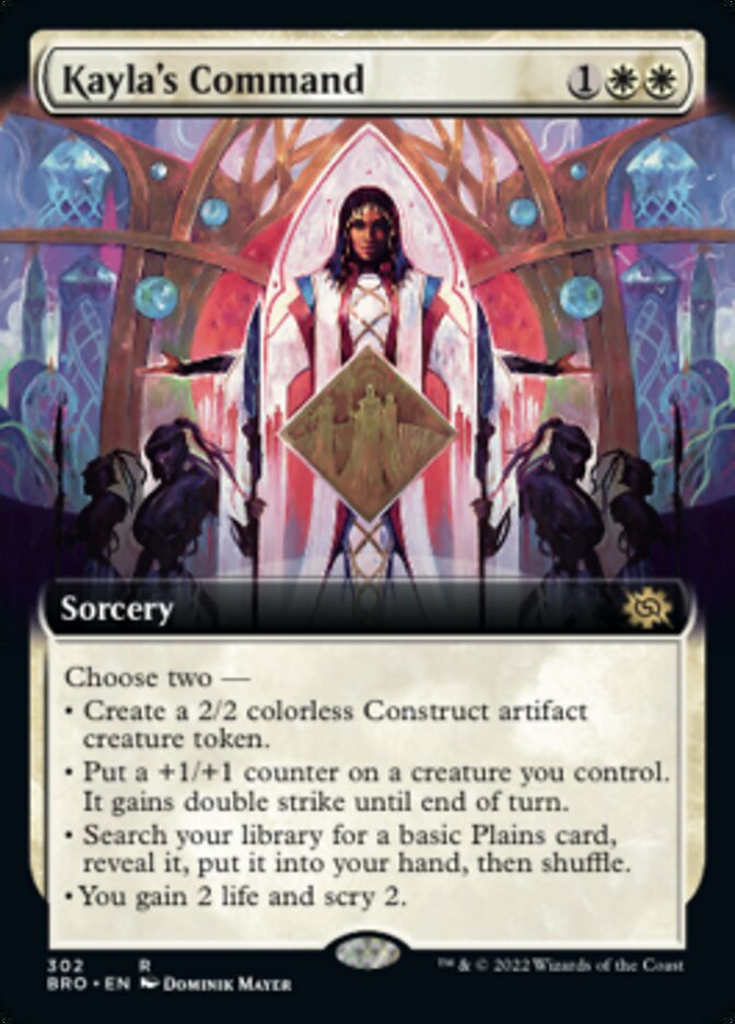 Kayla's Command (Extended Art) [The Brothers' War] 