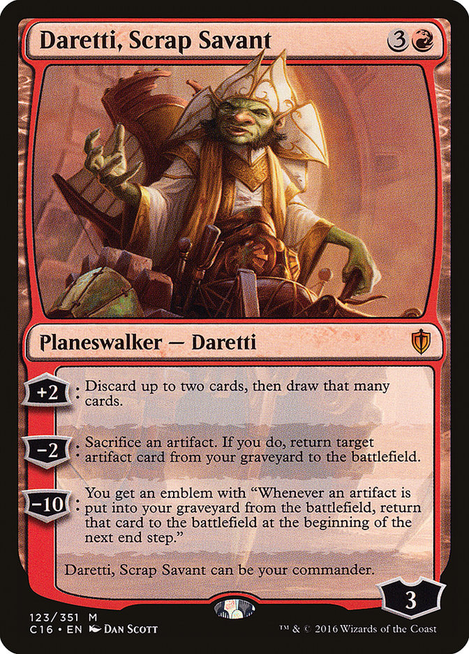 Daretti, Scrap Savant [Order 2016] 