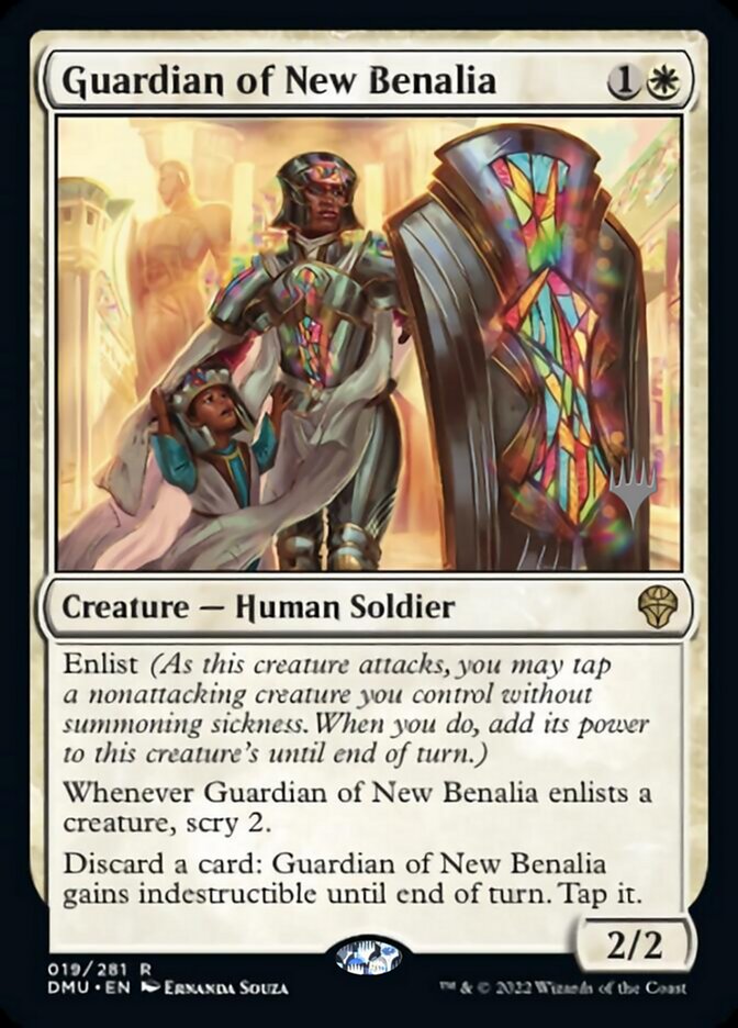 Guardian of New Benalia (Promo Pack) [Dominaria United Promos] 