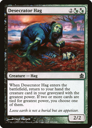 Desecrator Hag [Commander 2011] 