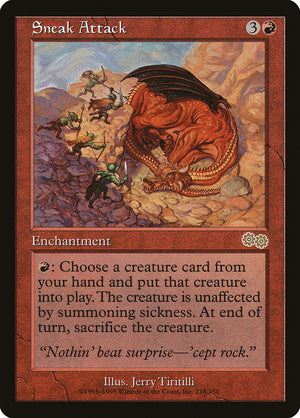 Sneak Attack [Urza's Saga] 