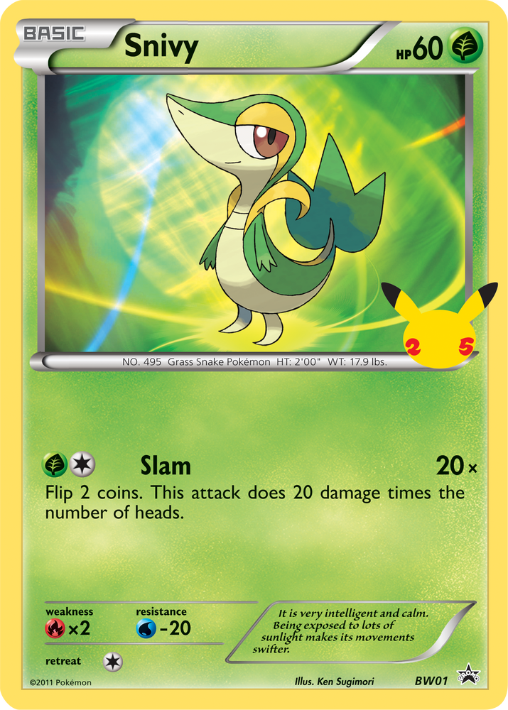 Snivy (BW01) [First Partner Pack] 