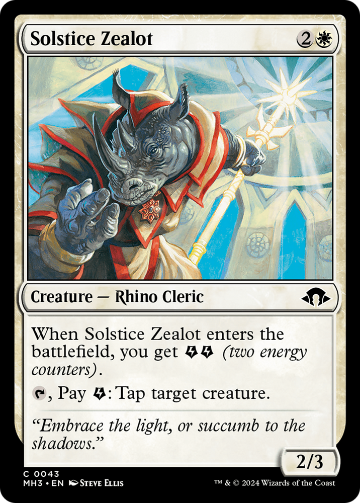 Solstice Zealot [Modern Horizons 3] 