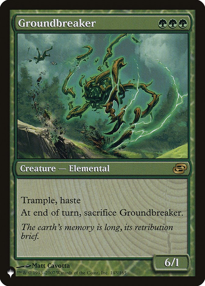 Groundbreaker [The List] 