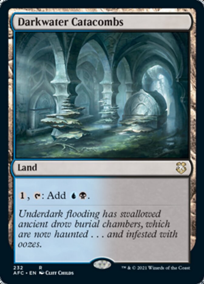 Darkwater Catacombs [Dungeons &amp; Dragons: Adventures in the Forgotten Realms Commander] 