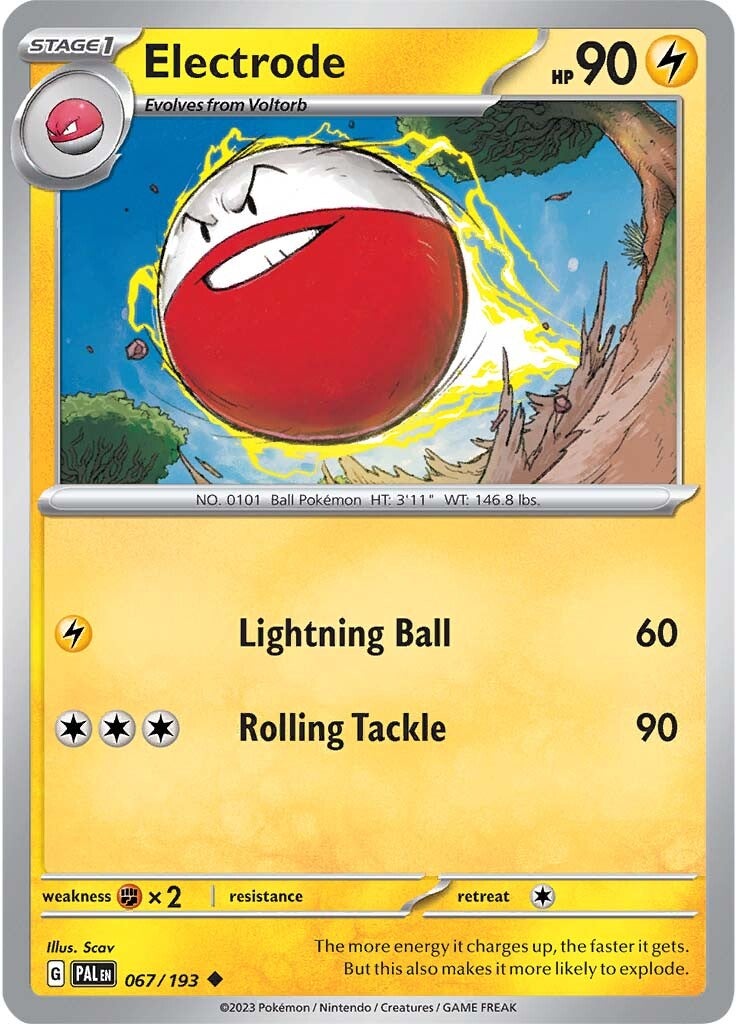 Electrode (067/193) [Scarlet & Violet: Paldea Evolved] 