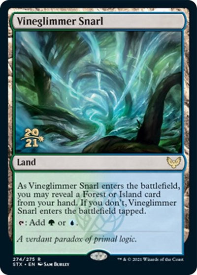 Vineglimmer Snarl [Strixhaven: School of Mages Prerelease Promos] 