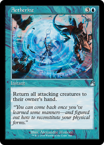 Aetherize (Retro Frame) [Ravnica Remastered] 