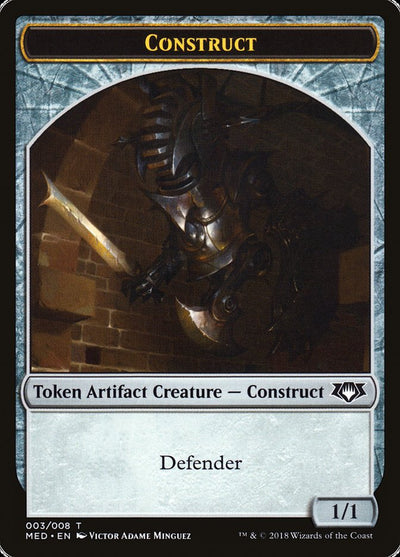 Construct Token (3) [Mythic Edition Tokens] 
