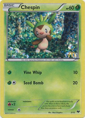 Chespin (2/12) [McDonald's Promos: 2014 Collection] 