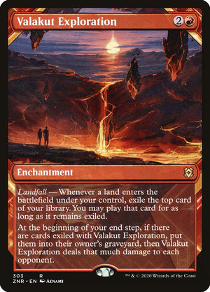 Valakut Exploration (Showcase) [Zendikar Rising] 