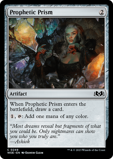 Prophetic Prism [Wilds of Eldraine] 