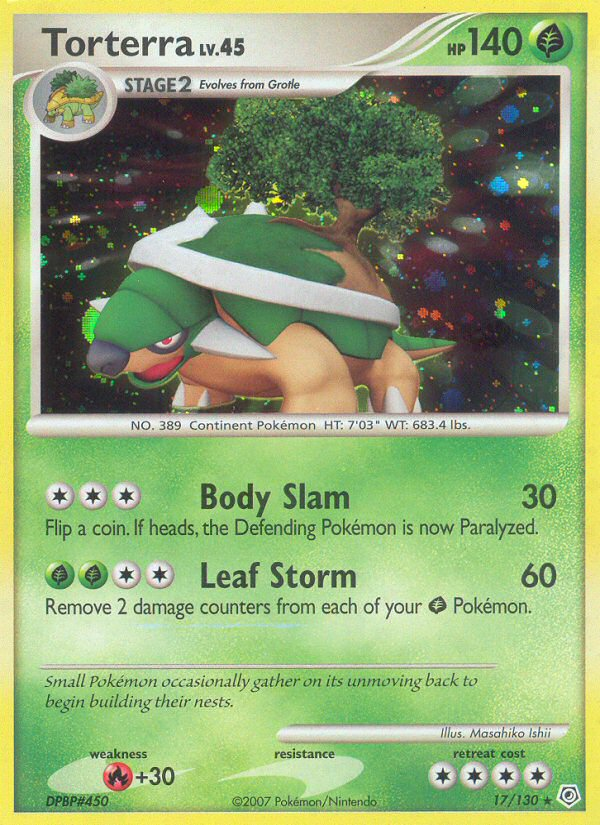 Torterra (17/130) [Diamond & Pearl: Base Set] 