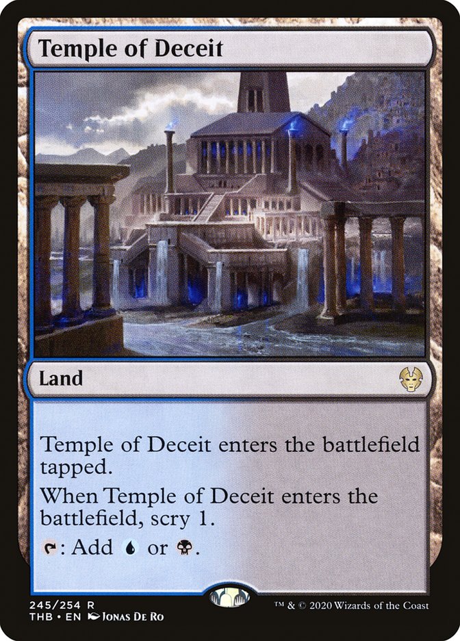 Temple of Deceit [Theros Beyond Death] 