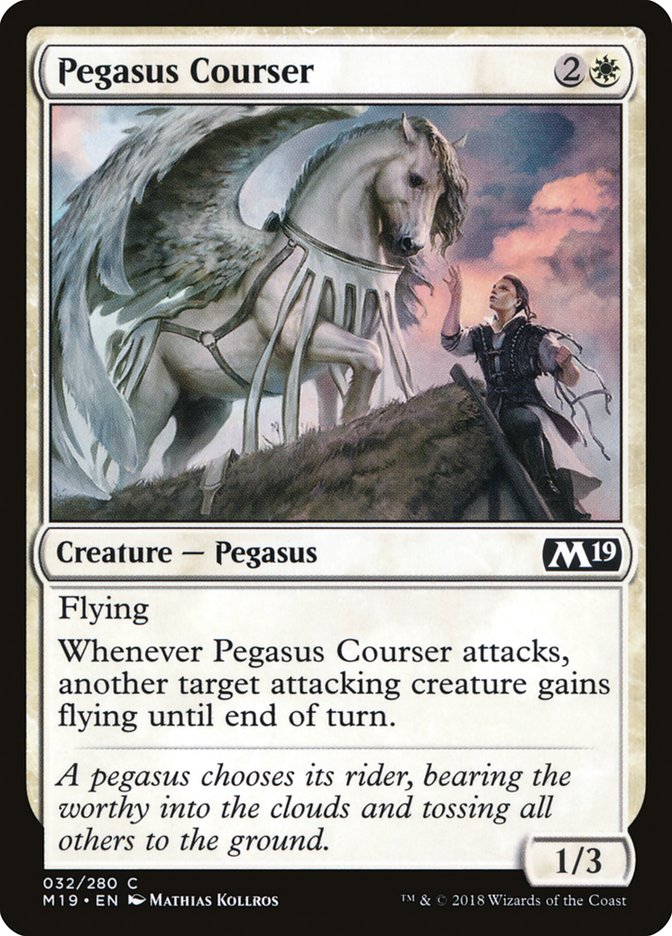 Pegasus Courser [Core Set 2019] 