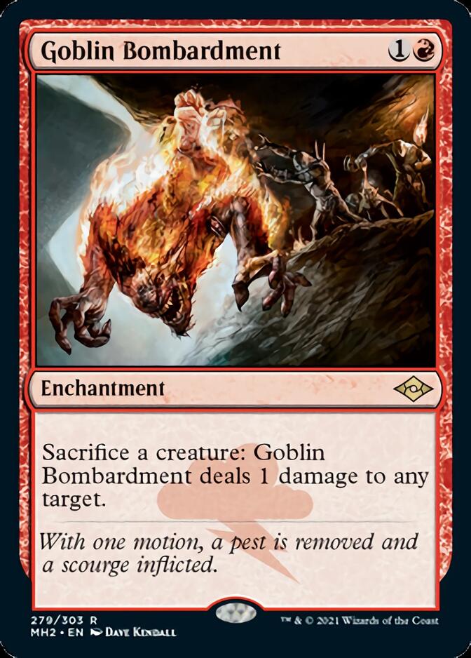 Goblin Bombardment (Foil Etched) [Modern Horizons 2] 