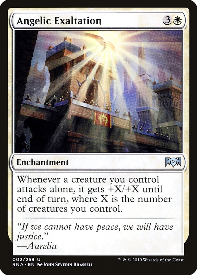 Angelic Exaltation [Ravnica Allegiance] 