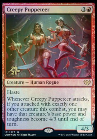 Creepy Puppeteer [Innistrad: Crimson Vow Prerelease Promos] 