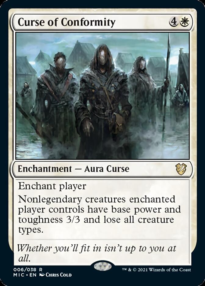 Curse of Conformity [Innistrad: Midnight Hunt Commander] 
