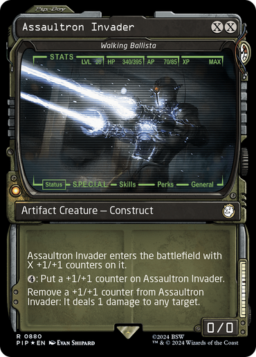 Assaultron Invader - Walking Ballista (Surge Foil) [Fallout] 