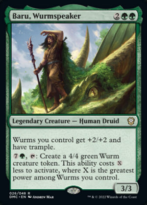 Baru, Wurmspeaker [Dominaria United Commander] 