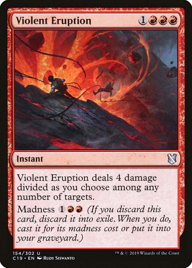 Violent Eruption [Commander 2019] 