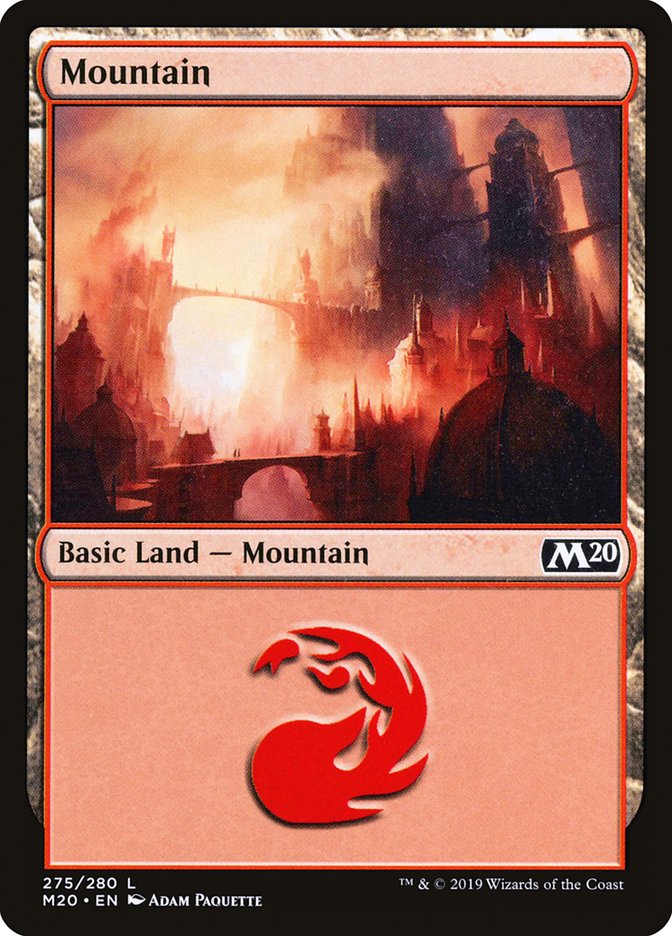 Mountain (275) [Core Set 2020] 