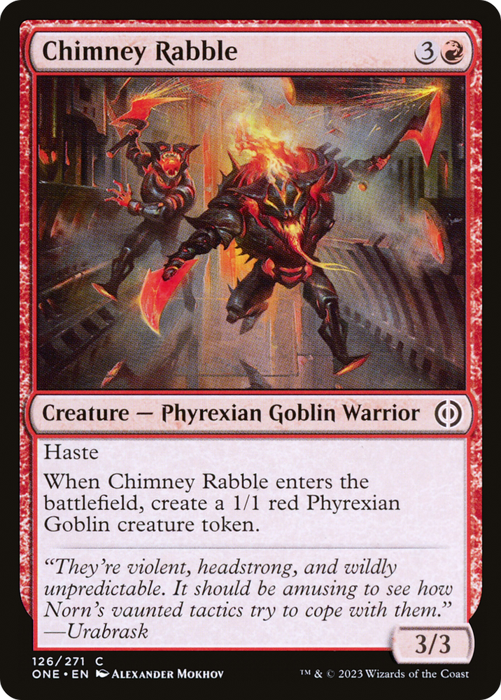 Chimney Rabble [Phyrexia: All Will Be One] 