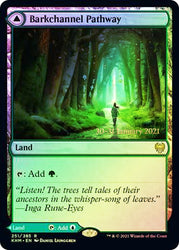 Barkchannel Pathway // Tidechannel Pathway [Kaldheim Prerelease Promos] 