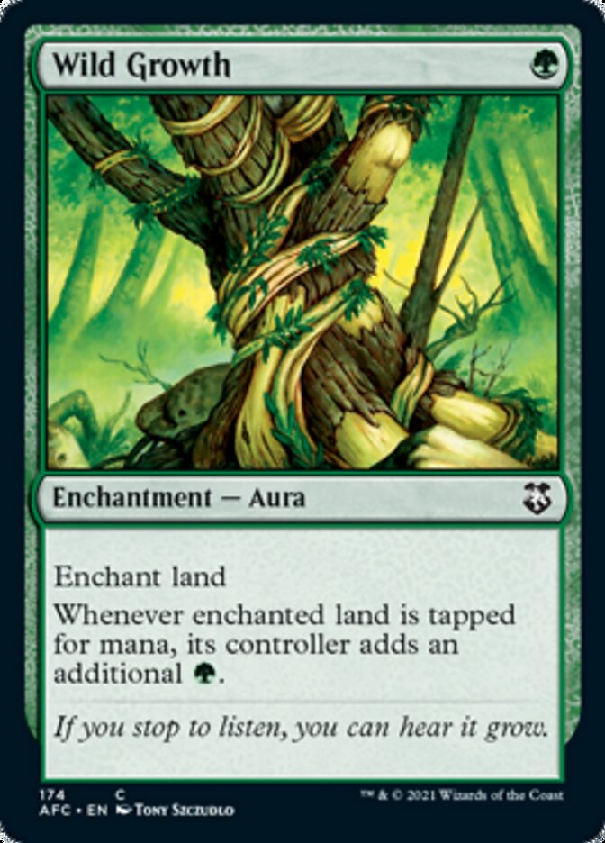 Wild Growth [Dungeons &amp; Dragons: Adventures in the Forgotten Realms Commander] 