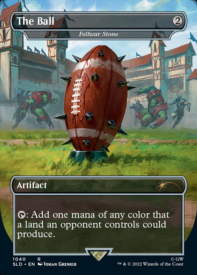 The Ball - Fellwar Stone (Borderless) [Secret Lair Drop Series] 