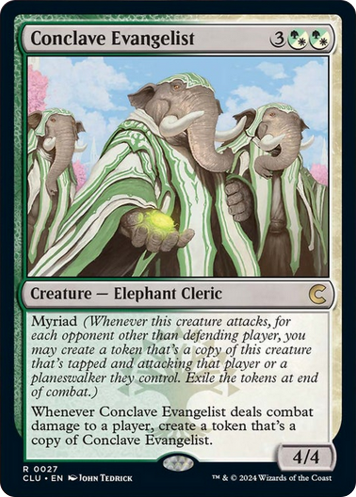 Conclave Evangelist [Ravnica: Clue Edition] 