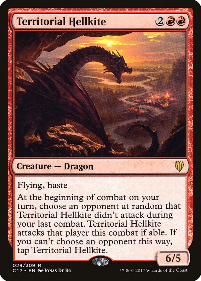 Territorial Hellkite [Commander 2017] 