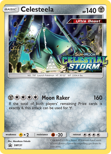 Celesteela (SM131) [Sun &amp; Moon: Black Star Promos] 