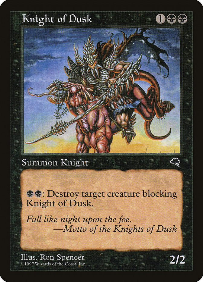 Knight of Dusk [Tempest] 